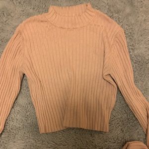 Garage sweater crop top